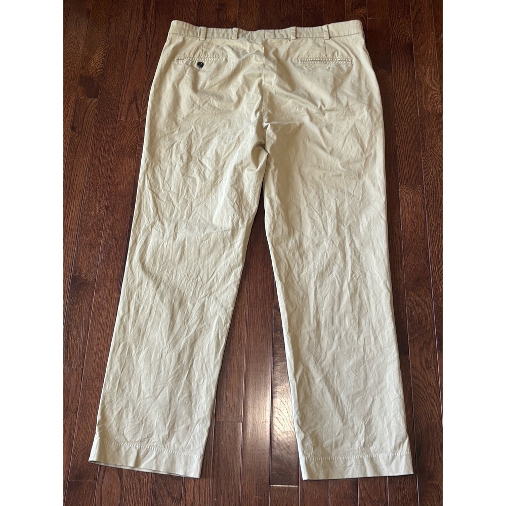 Bills Khakis M2 Pants Mens 40x31 Beige Flat Front Chino Classic Fit USA Cotton - Picture 9 of 9